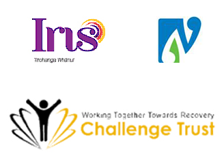 Iris, Northern DHB and Challenge Trust logos